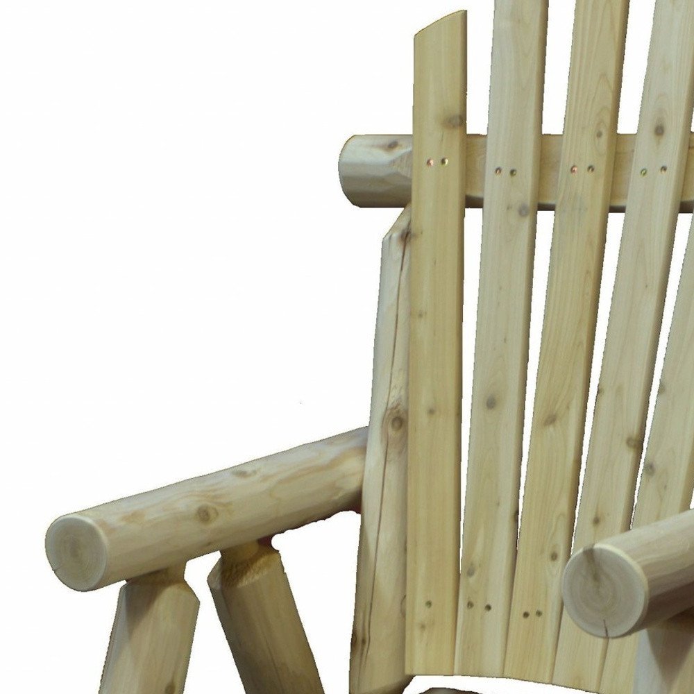 28" x 26" x 42" Natural Wood Dining Chair