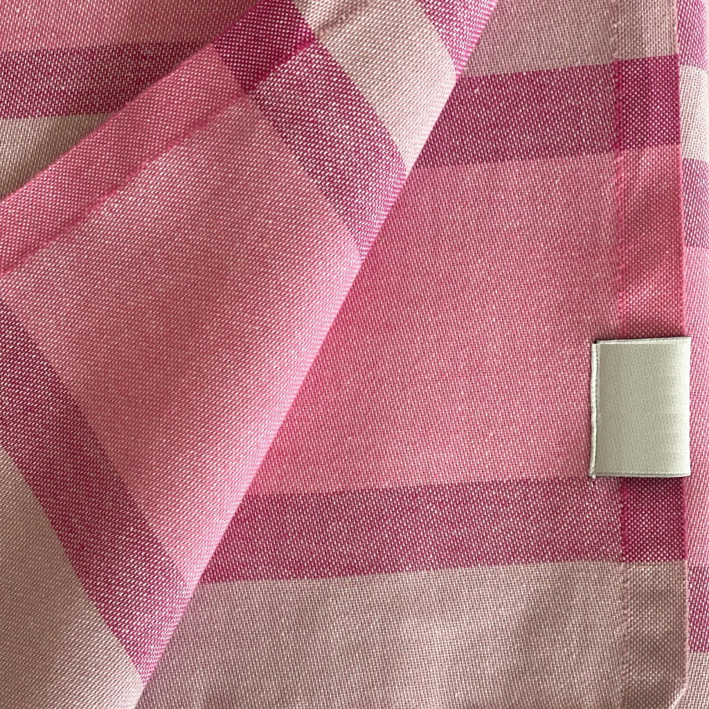Outdoor Shades of Pink Striped Design Turkish Beach Blanket