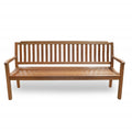72" Teak Solid Wood Garden Outdoor Garden Bench