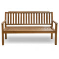 60" Teak Solid Wood Garden Outdoor Garden Bench