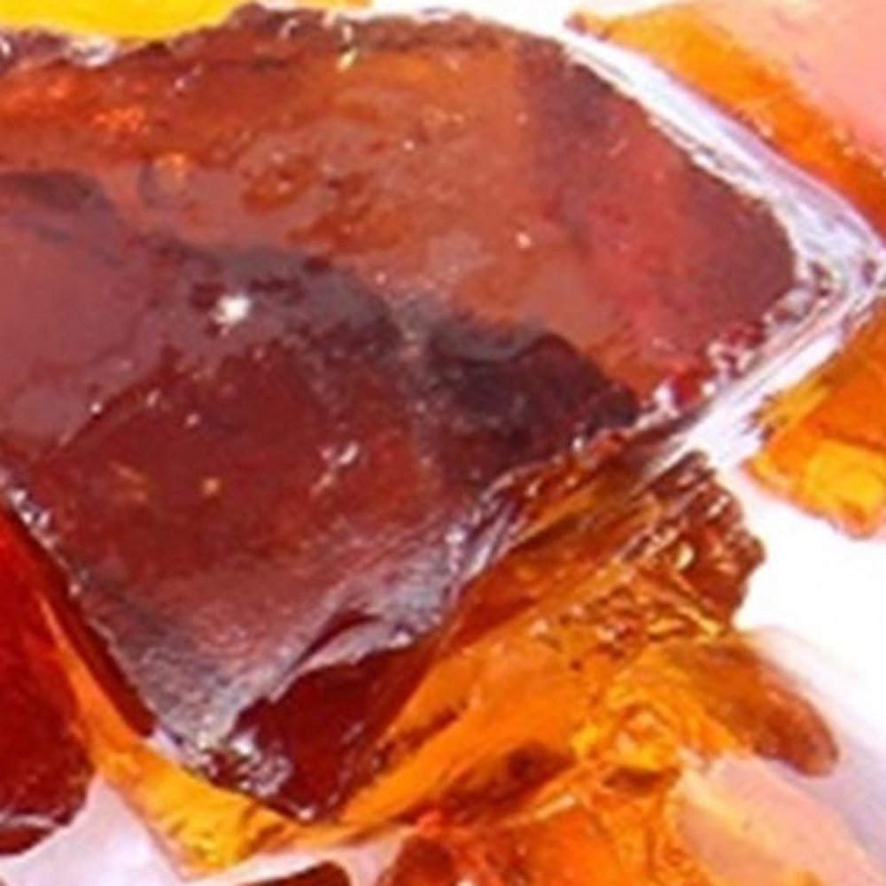 Amber Reflective Fire Pit Glass - Decorative Round Outdoor Fire Glass