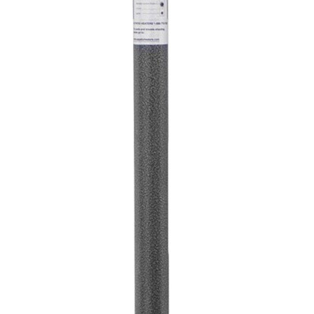 48,000 BTU Silver Propane Patio Heater - Freestanding Steel Outdoor Heater