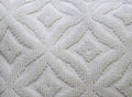 18"x18" White Indoor/Outdoor Ogee Decorative Pillow