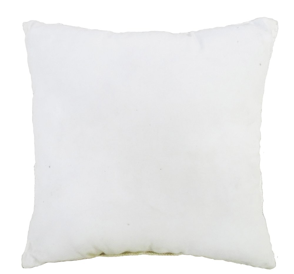 18"x18" White Indoor/Outdoor Ogee Decorative Pillow