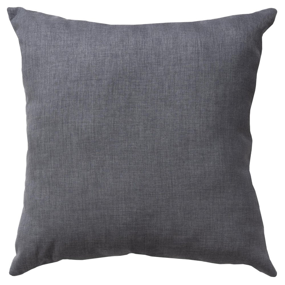 22" Granite Gray Indoor/Outdoor Patio Throw Pillow