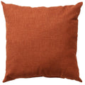22" Orange Indoor/Outdoor Patio Throw Pillow