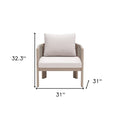 31" Aluminum Outdoor Patio - Outdoor Patio Chair