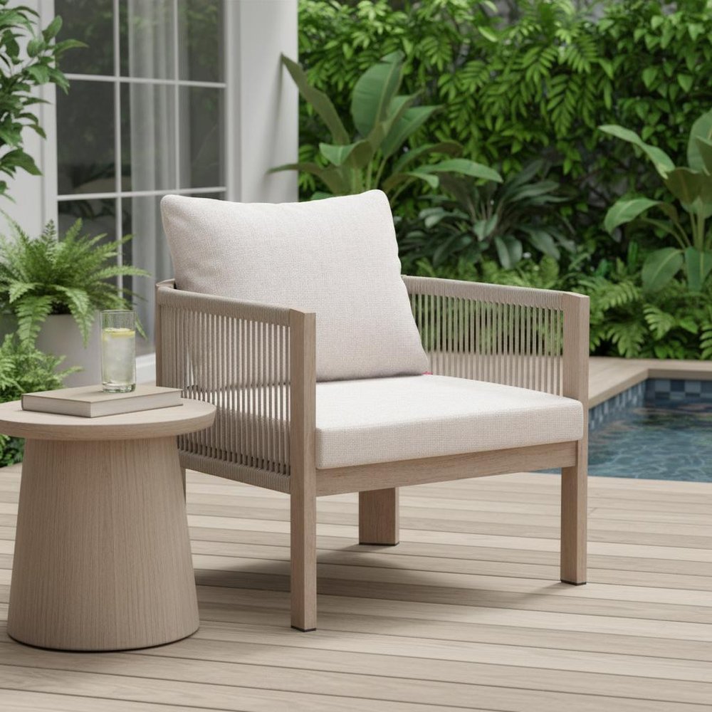 31" Aluminum Outdoor Patio - Outdoor Patio Chair