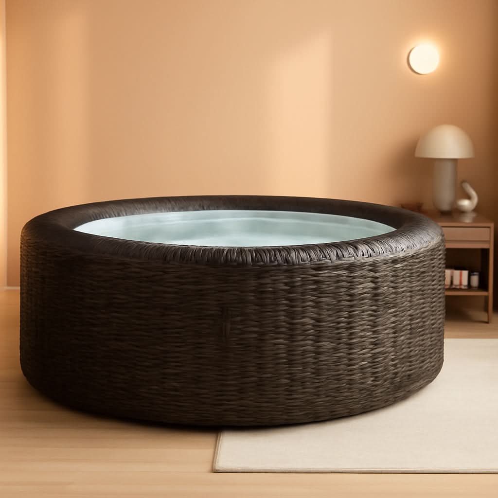 Inflatable Hot Tub 7-Person 180 Jets - Portable Outdoor Spa