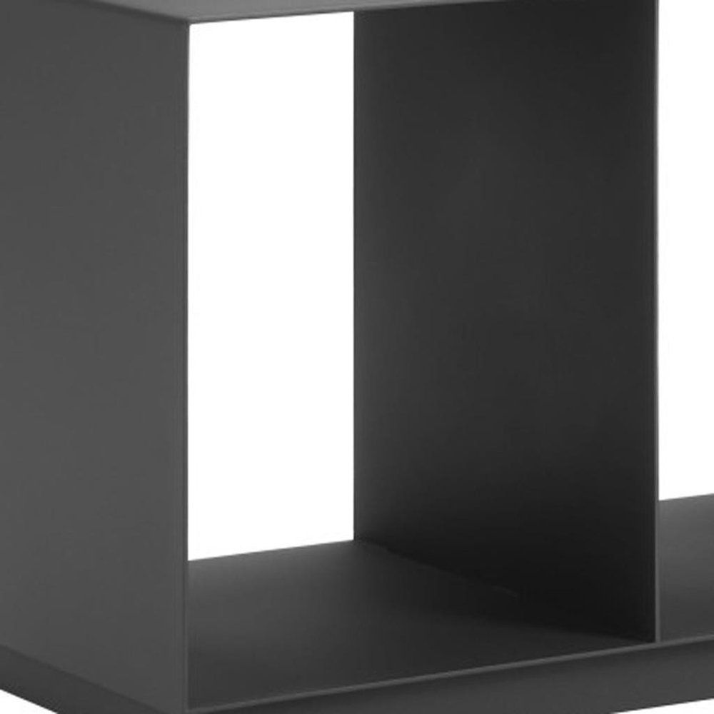 36" Charcoal Aluminum Outdoor Patio Coffee Table