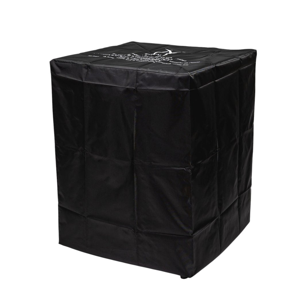 50,000 BTU 22" Brown Wicker Propane Rectangular Outdoor Fire Pit