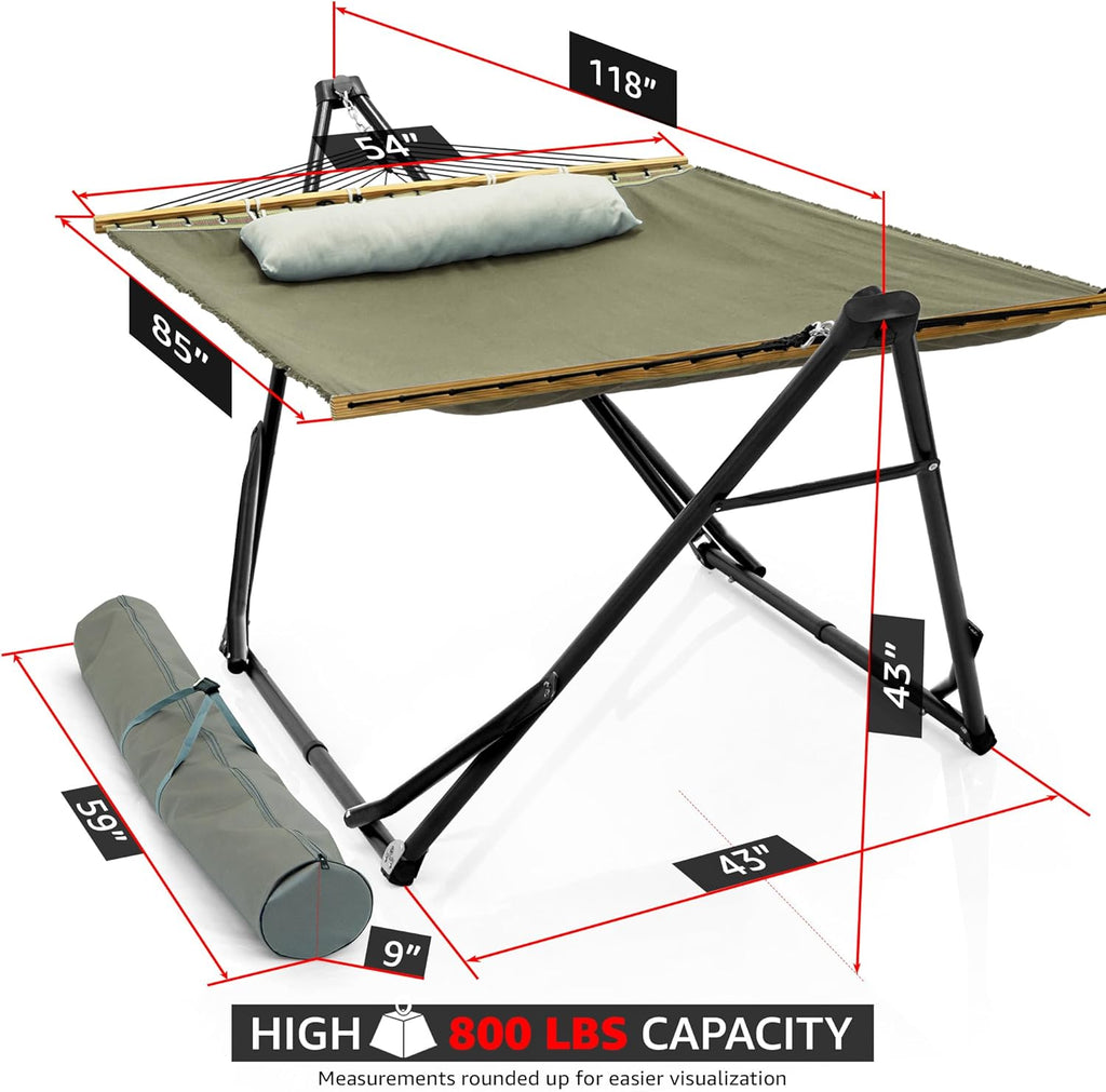 Tranquillo Unity Canvas Hammock Stand for Ultimate Relaxation