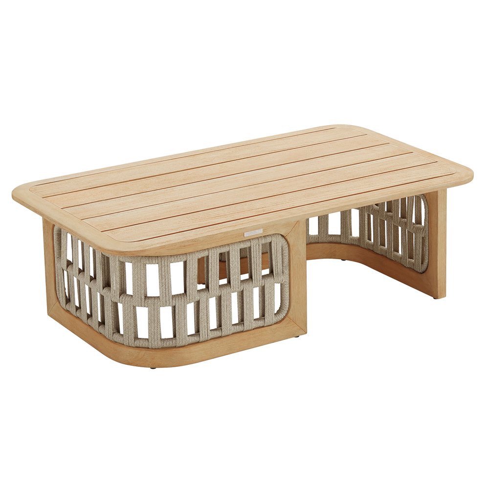 4-Piece Almond Outdoor Patio Conversation Set with Table