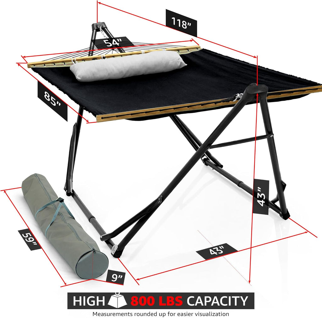 Tranquillo Unity Canvas Hammock Stand for Ultimate Relaxation