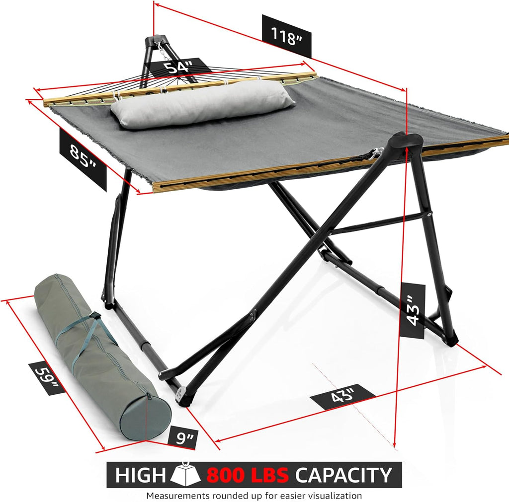 Tranquillo Unity Canvas Hammock Stand for Ultimate Relaxation