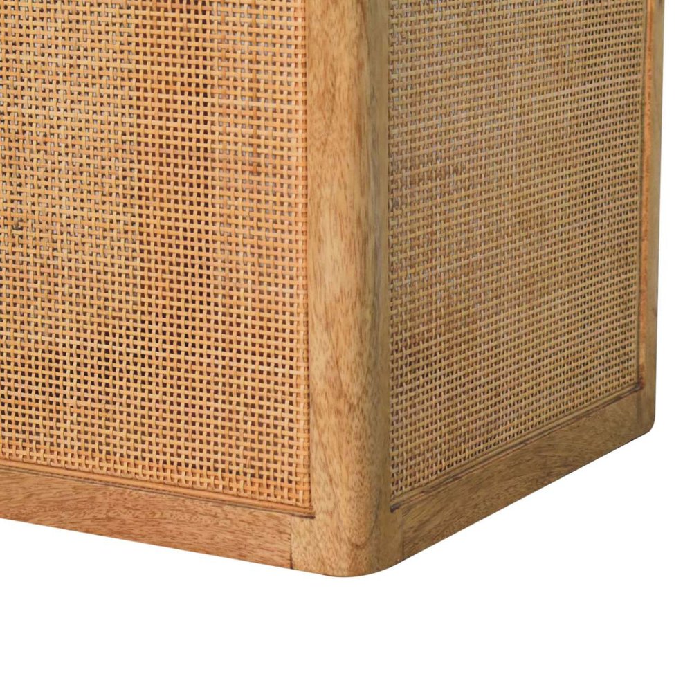 14" Brown Solid Wood Outdoor Deck Storage Bench