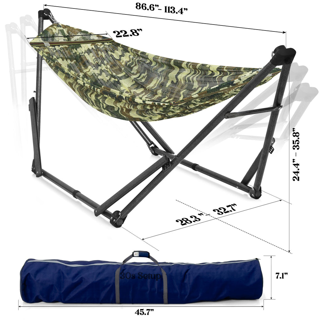 Tranquillo Uniki Collapsible Hammock Stand for Ultimate Relaxation