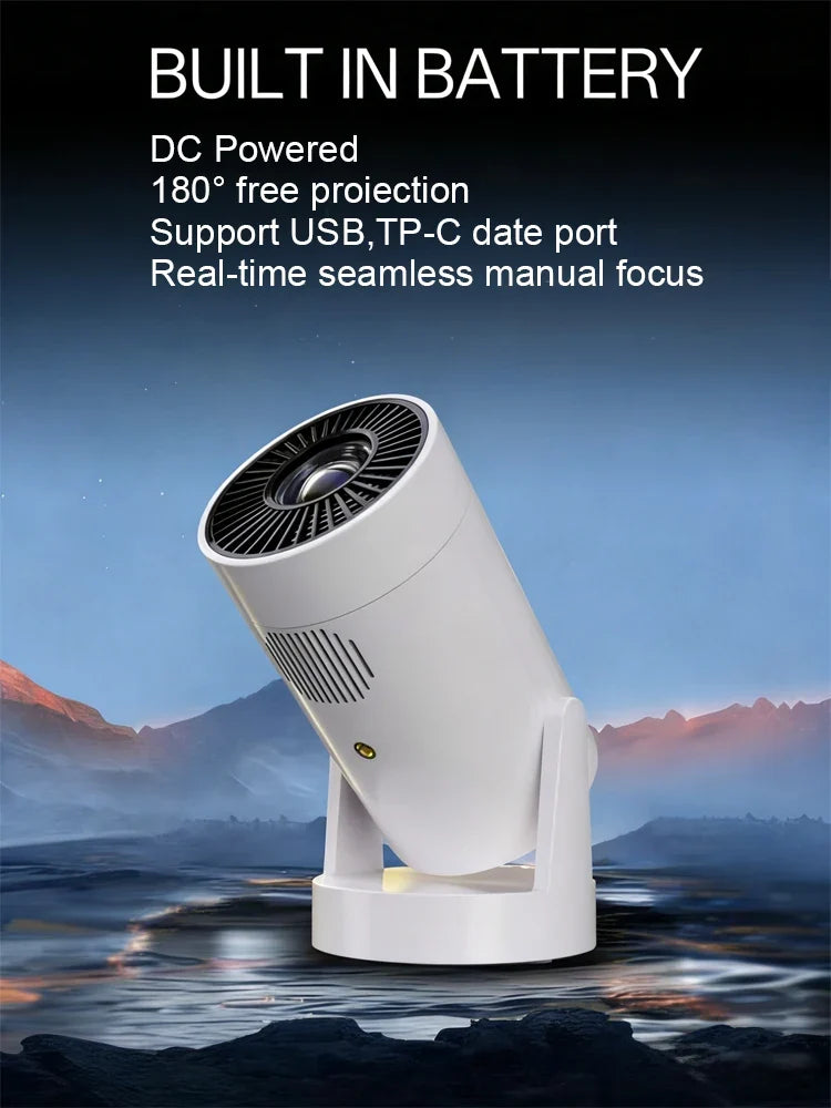 Y2S Battery Edition - Outdoor LED Full HD Portable Projector is a great choice for birthday and holiday gifts