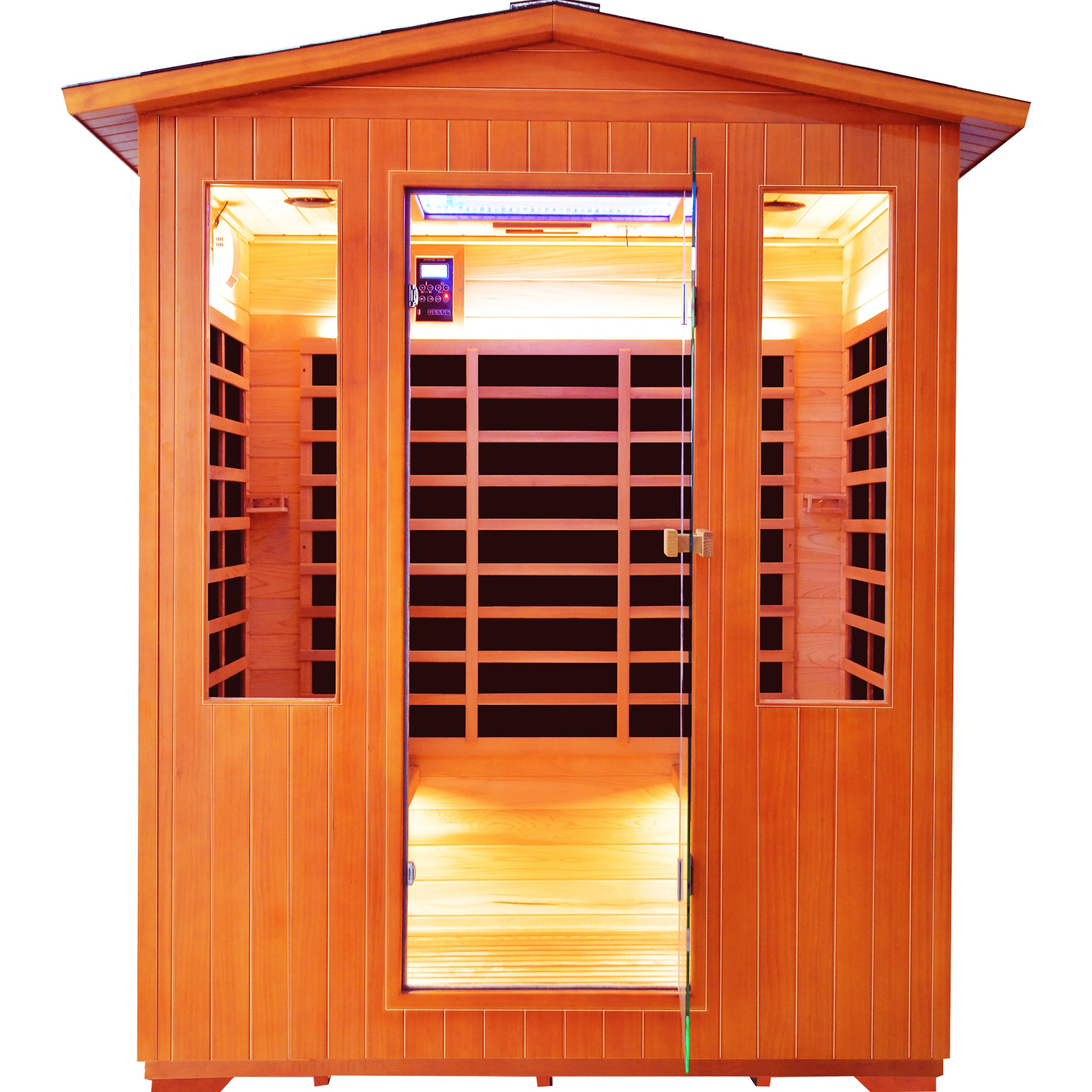 3-4-Person Outdoor Sauna - Backyard Wellness Room