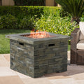 35" SQUARE MGO Outdoor Fire Pit - 40,000 BTU