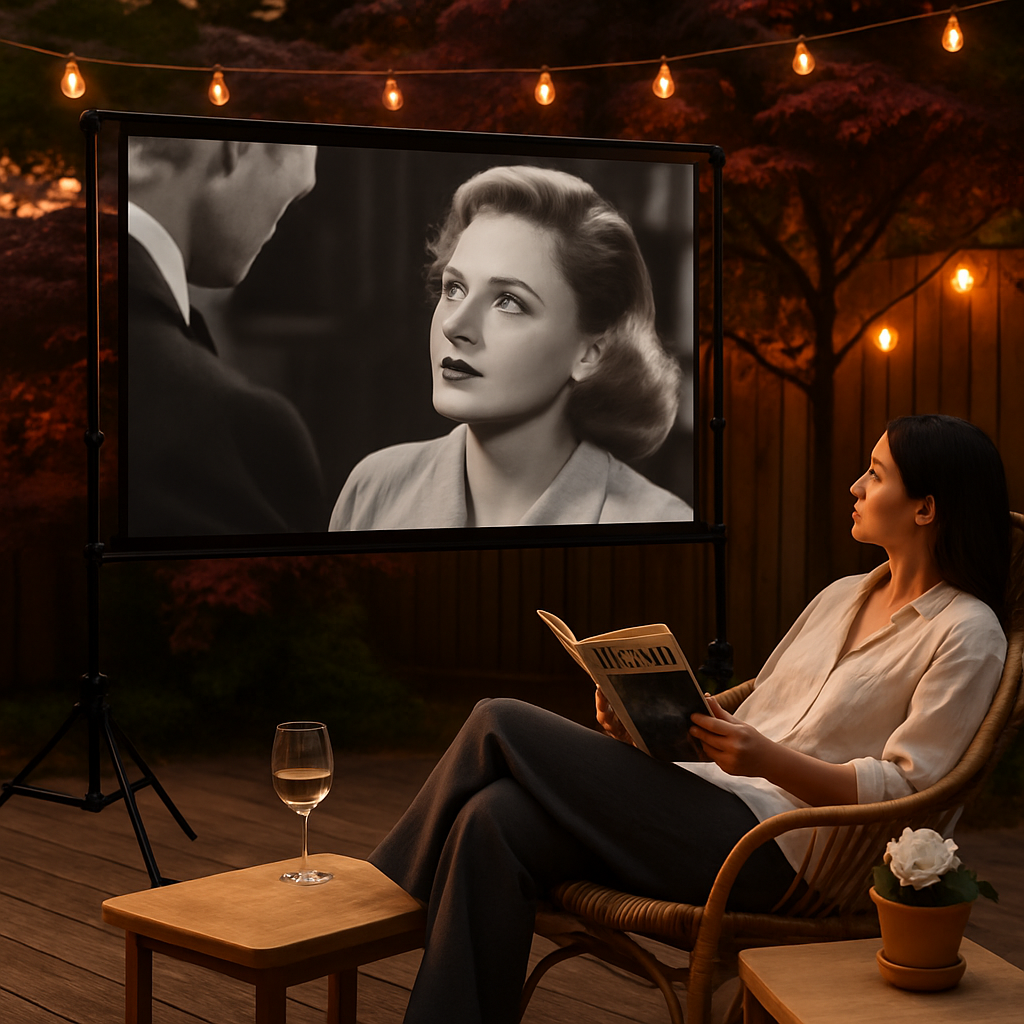 100inch Projector Screen with Stand 16:9 4K HD Rear Front Wrinkle-Free Portable And Foldable Movie Screen with Carry Bag For Indoor Outdoor Home Theat