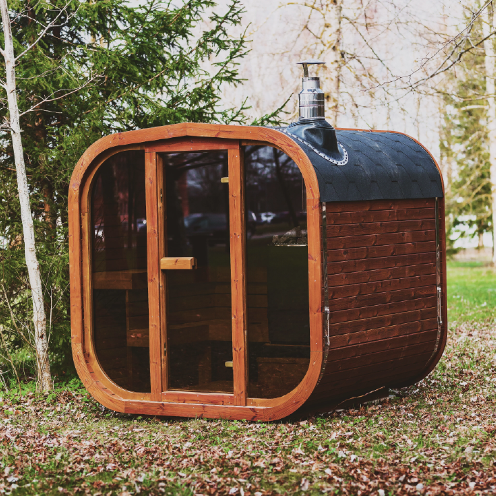 Mande MW20 five-to-six-person ThermoWood outdoor sauna