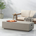 RECTANGLE 14.75" MGO Outdoor Fire Pit - 50,000 BTU