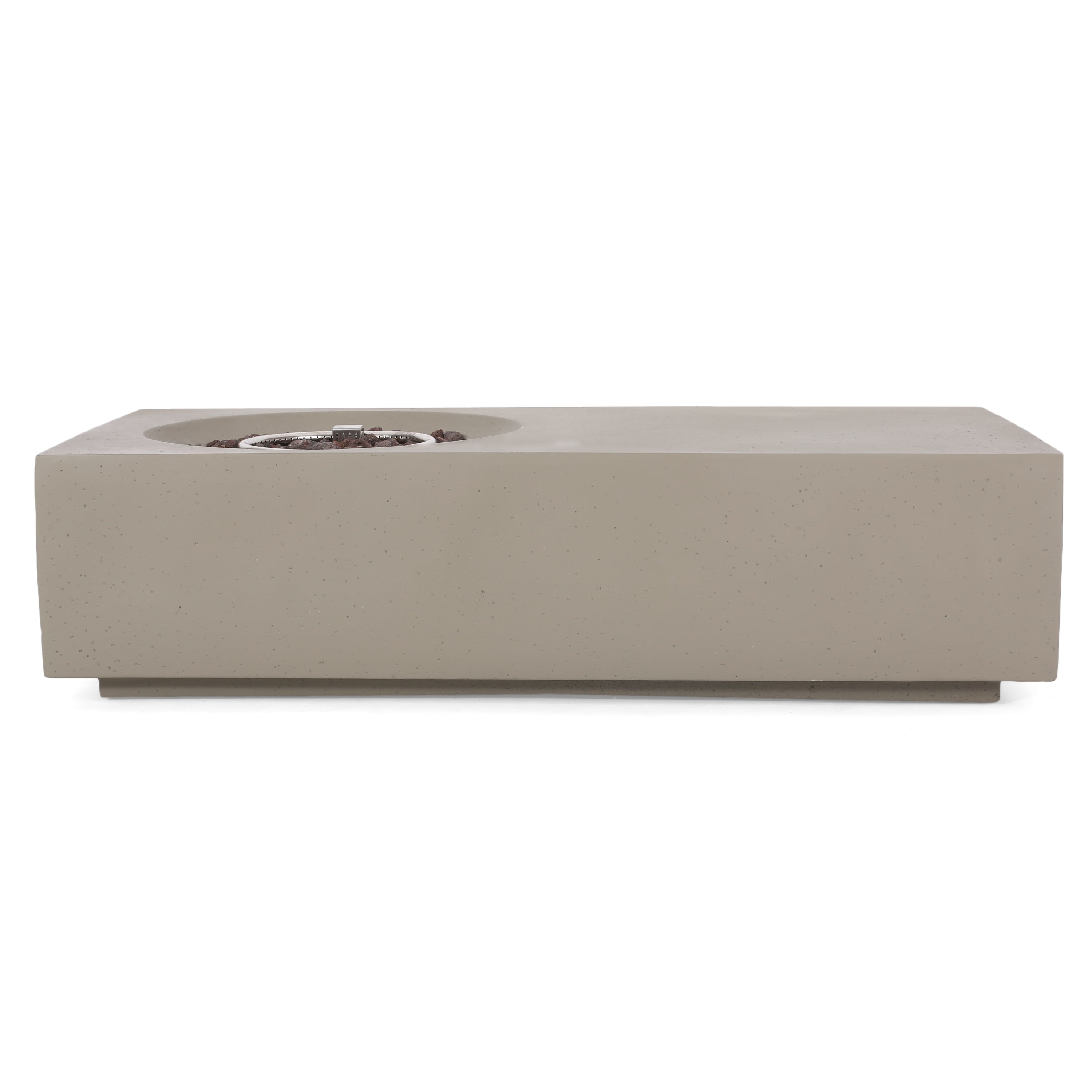 RECTANGLE 14.75" MGO Outdoor Fire Pit - 50,000 BTU